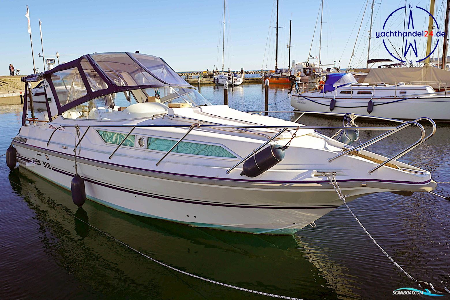 Joda 310 Monaco Motorboat 1998, with Volvo Penta 4.3Gi/DP engine, Germany