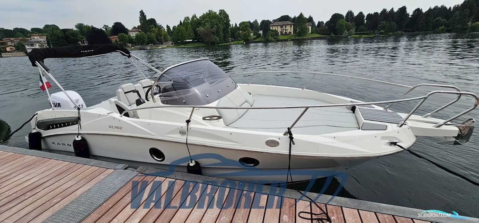 Karnic 702 SL Motorboat 2018, with Selva fin whale engine, Italy