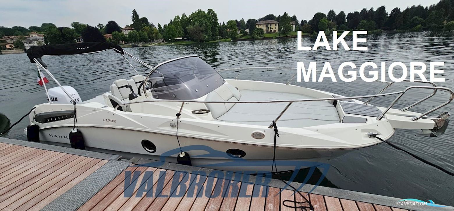 Karnic 702 SL Motorboat 2018, with Selva Fin Whale engine, Italy