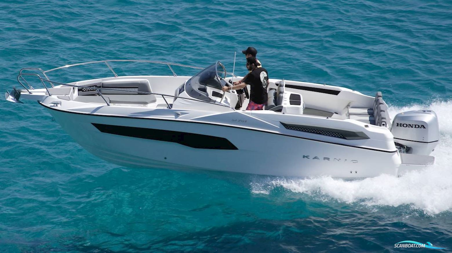 Karnic SL701 Motorboat 2025, with Yamaha F200 engine, Denmark