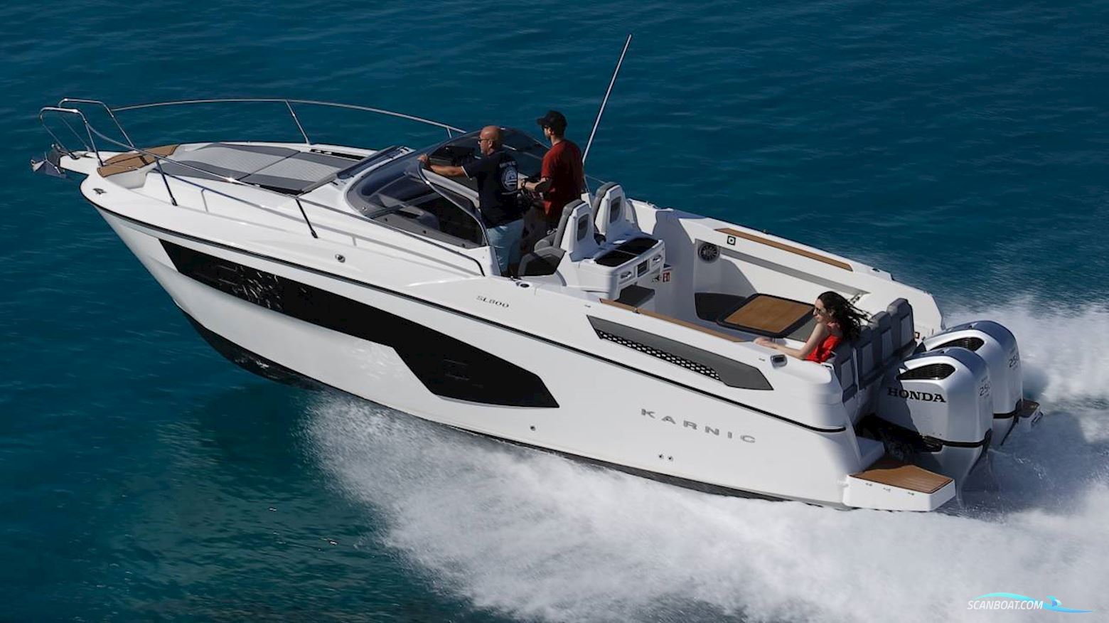 Karnic SL800 - 200 HK Yamaha/Udstyr Motorboat 2025, with Yamaha F200 engine, Denmark