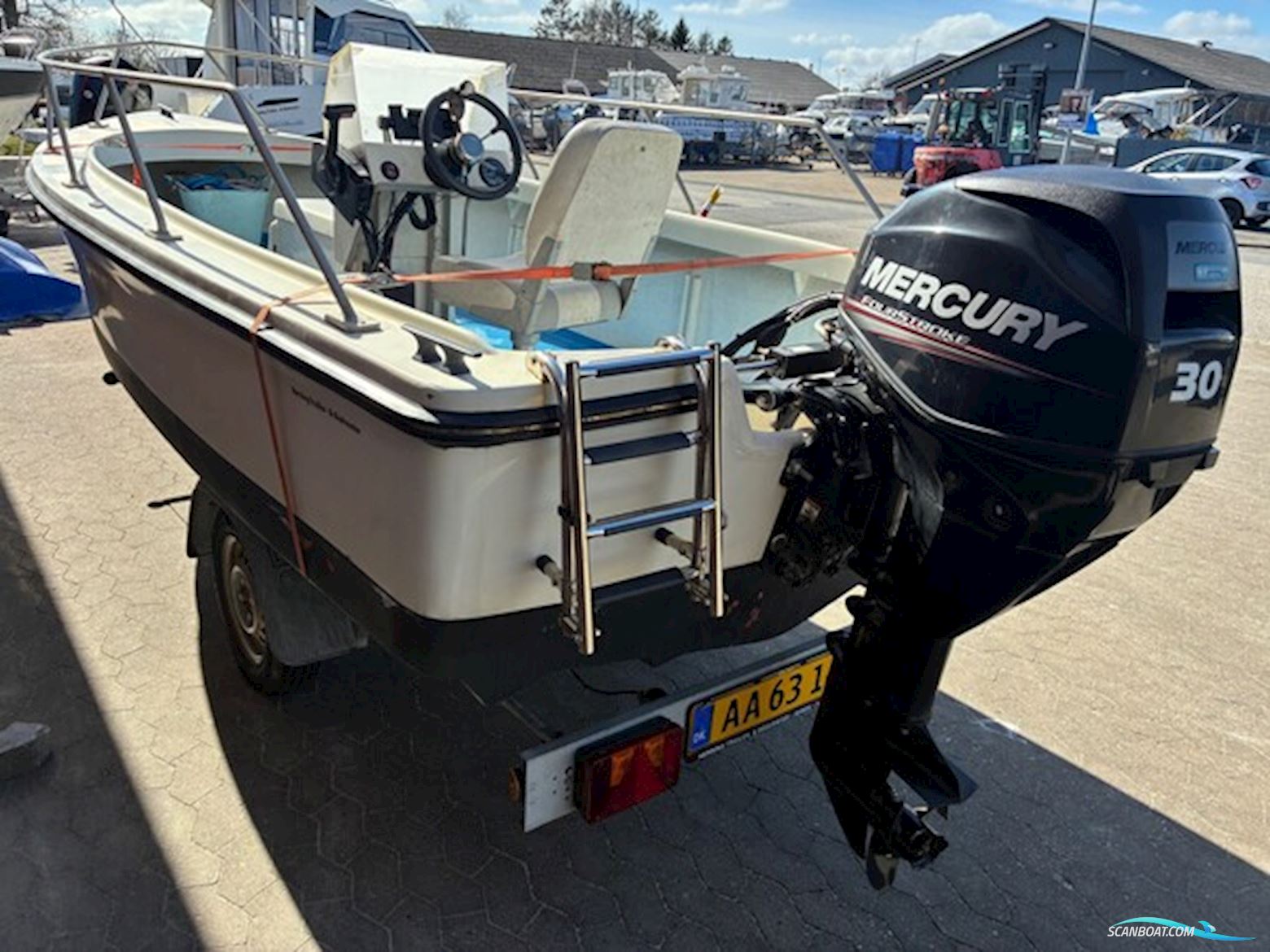 Kegnæs 470 HE m/Mercury F30 hk Elpt Efi 4-Takt og Variant Trailer