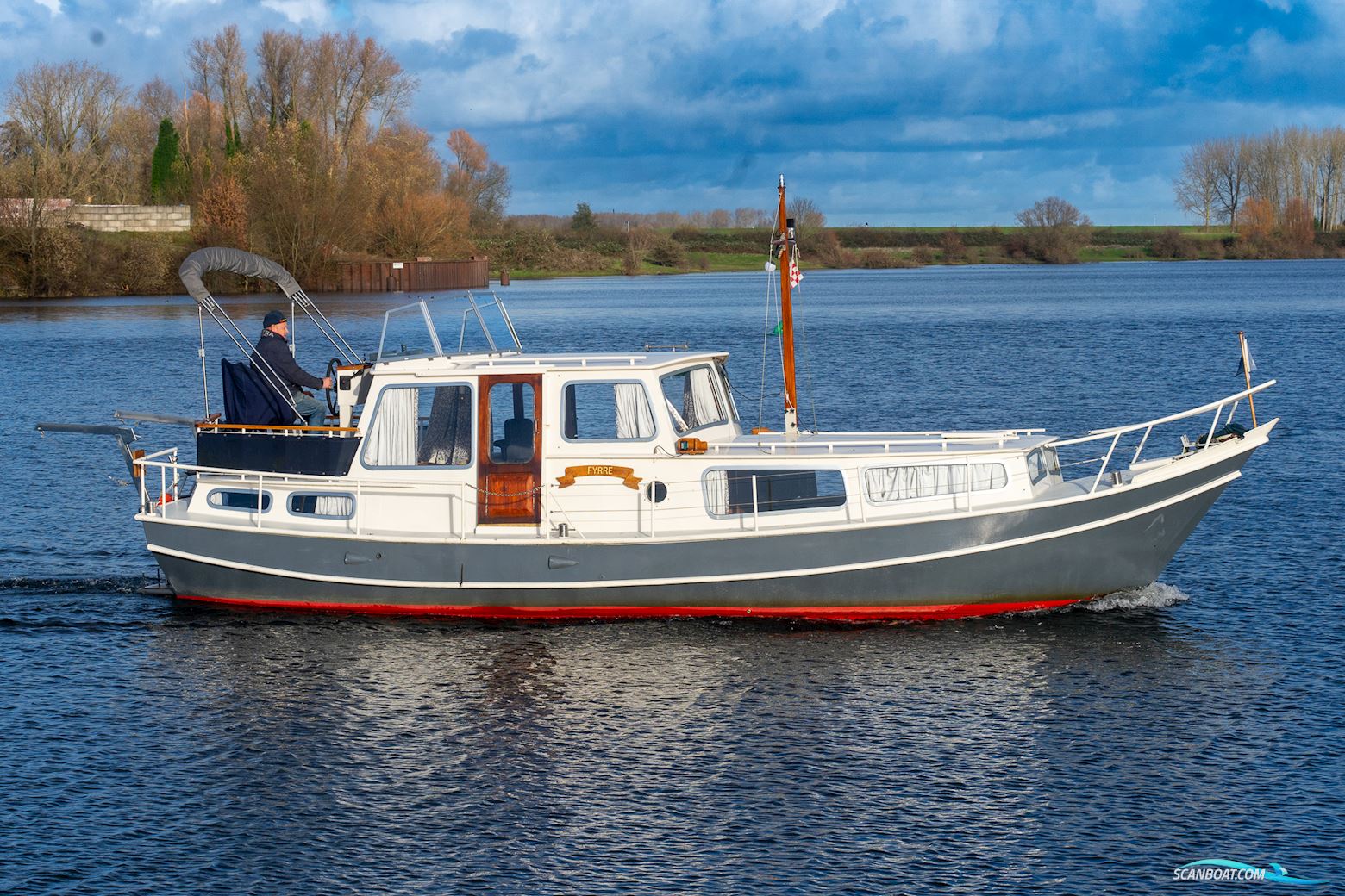 Kok Grundel 1050 Motorboat 1975, with Ford engine, The Netherlands