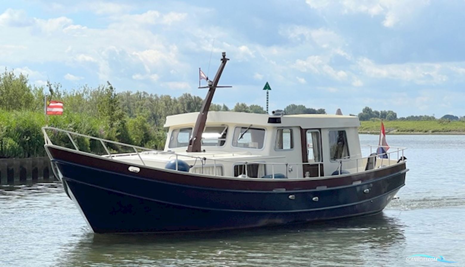 Kok Motorgrundel 12.85 OK Motorboat 1990, with Daf engine, The Netherlands