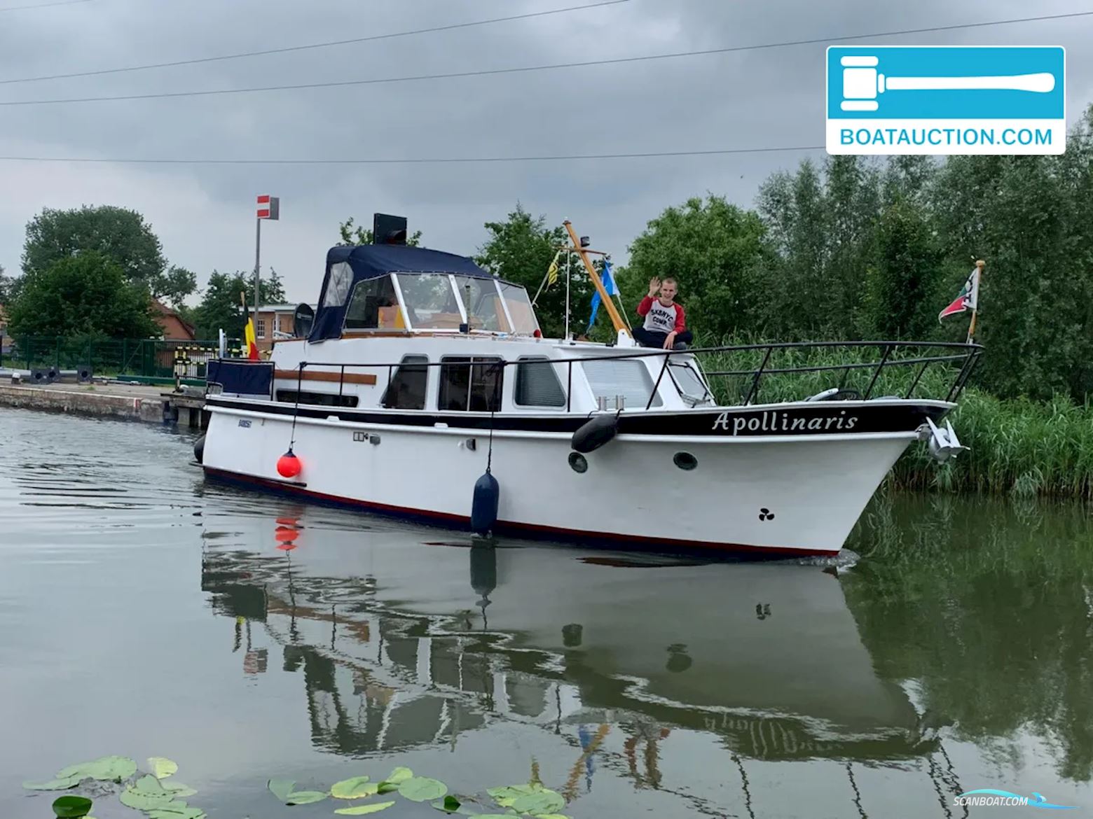 Kompier 1200 Motorboat 1960, with Daf engine, The Netherlands