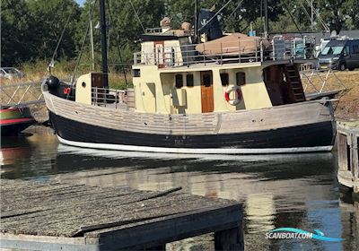 Kotter Motorboat 1974, with Caterpillar engine, The Netherlands