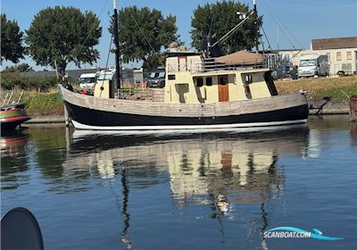 Kotter Motorboat 1974, with Caterpillar engine, The Netherlands