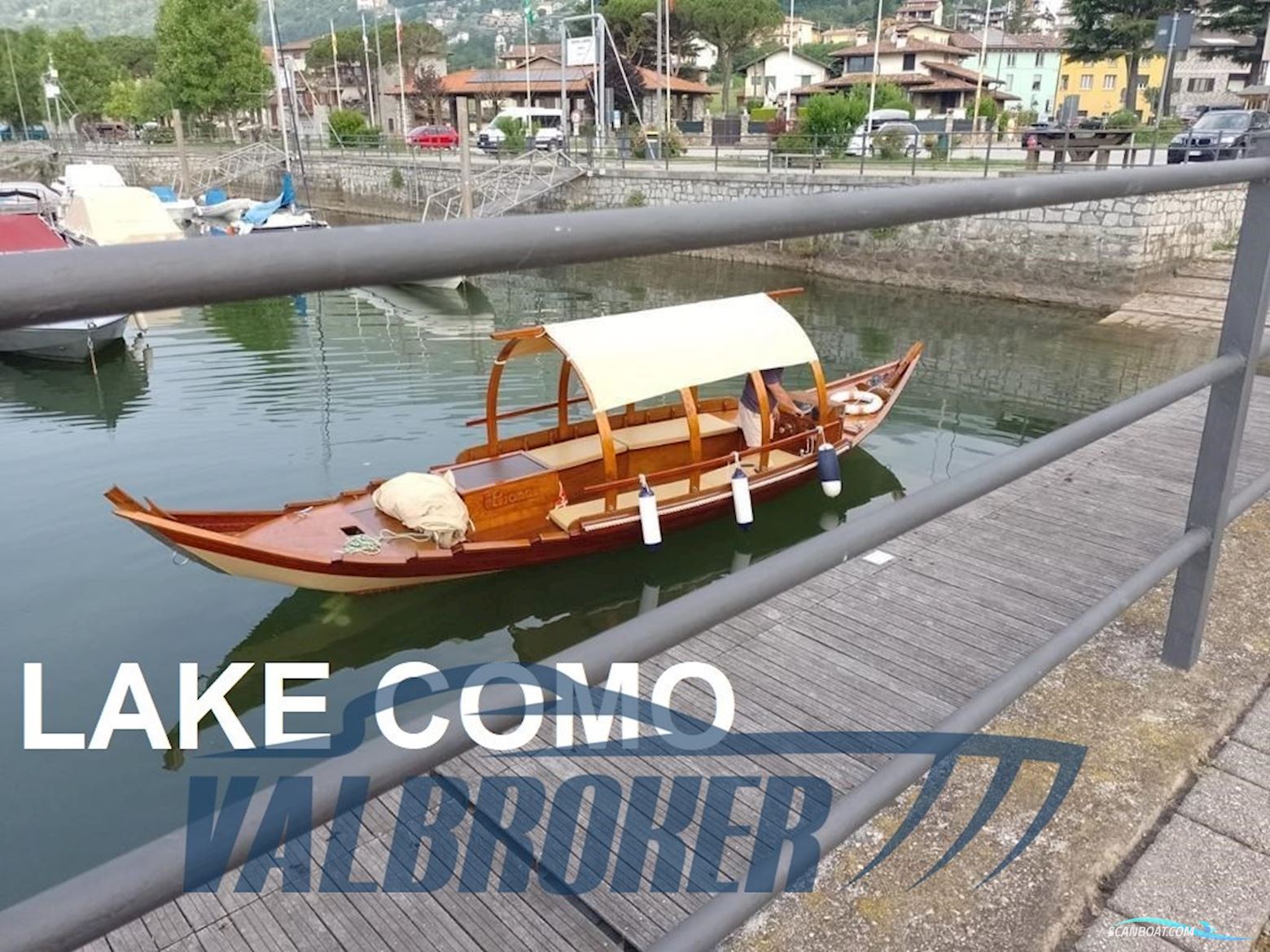 Lancia LUCIA Motorboat 1986, with Lombardini engine, Italy