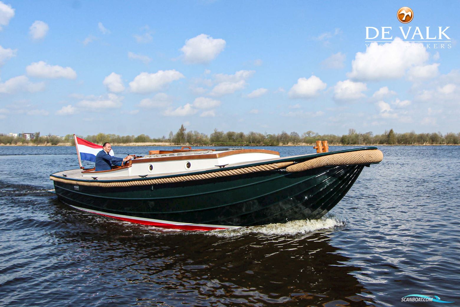 Langenberg Vlet 10.25 Motorboat 1993, with Bmw engine, The Netherlands