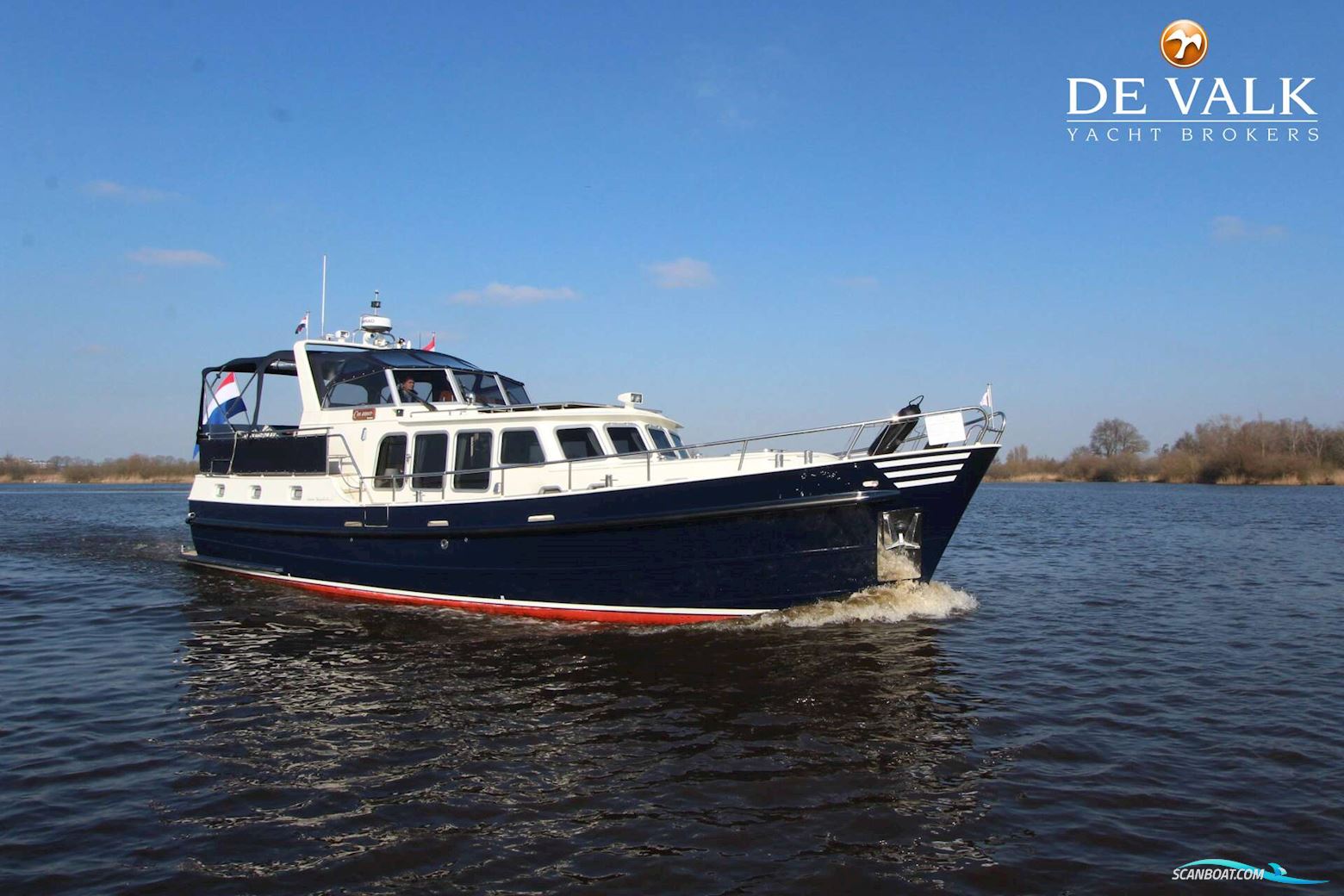 Linden Spiegelkotter 14.50 Motorboat 2008, with John Deere engine, The Netherlands