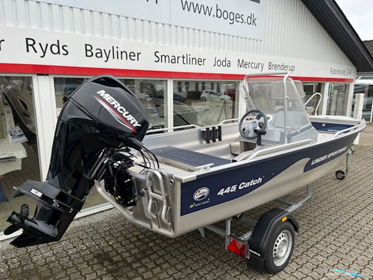 Linder 445 Sportsman Catch inkl. F30 Mercury-EFI 4 takt HD