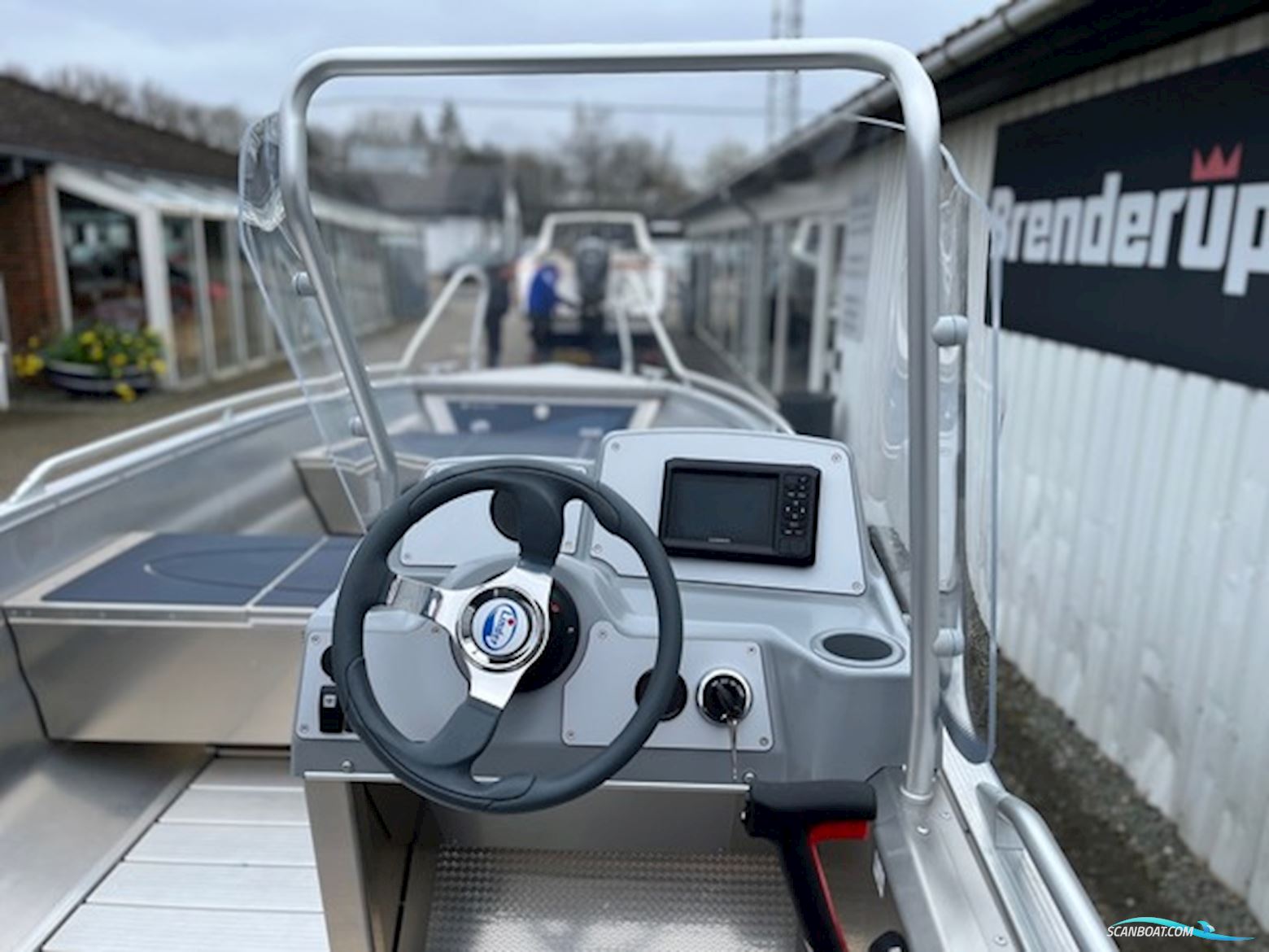 Linder 445 Sportsman Max Med Mercury F25 Elpt Efi Motorboat 2024, Denmark