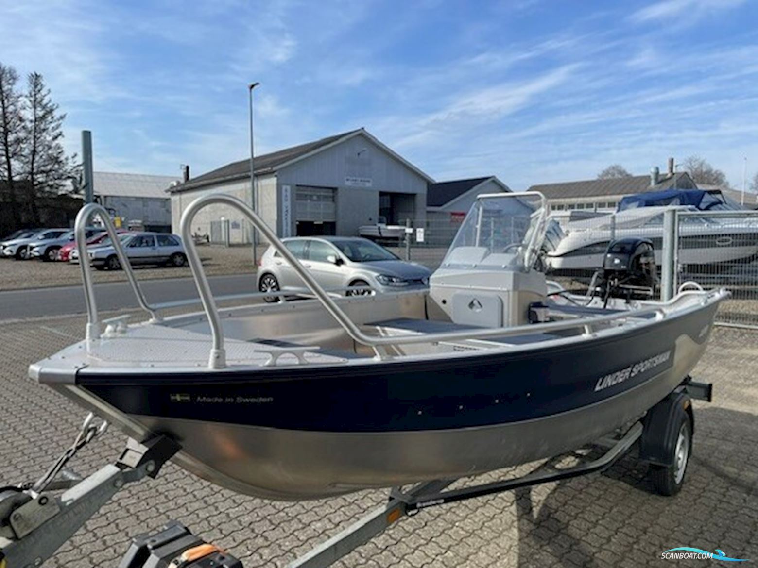 Linder 445 Sportsman Max med Mercury F25 ELPT EFI