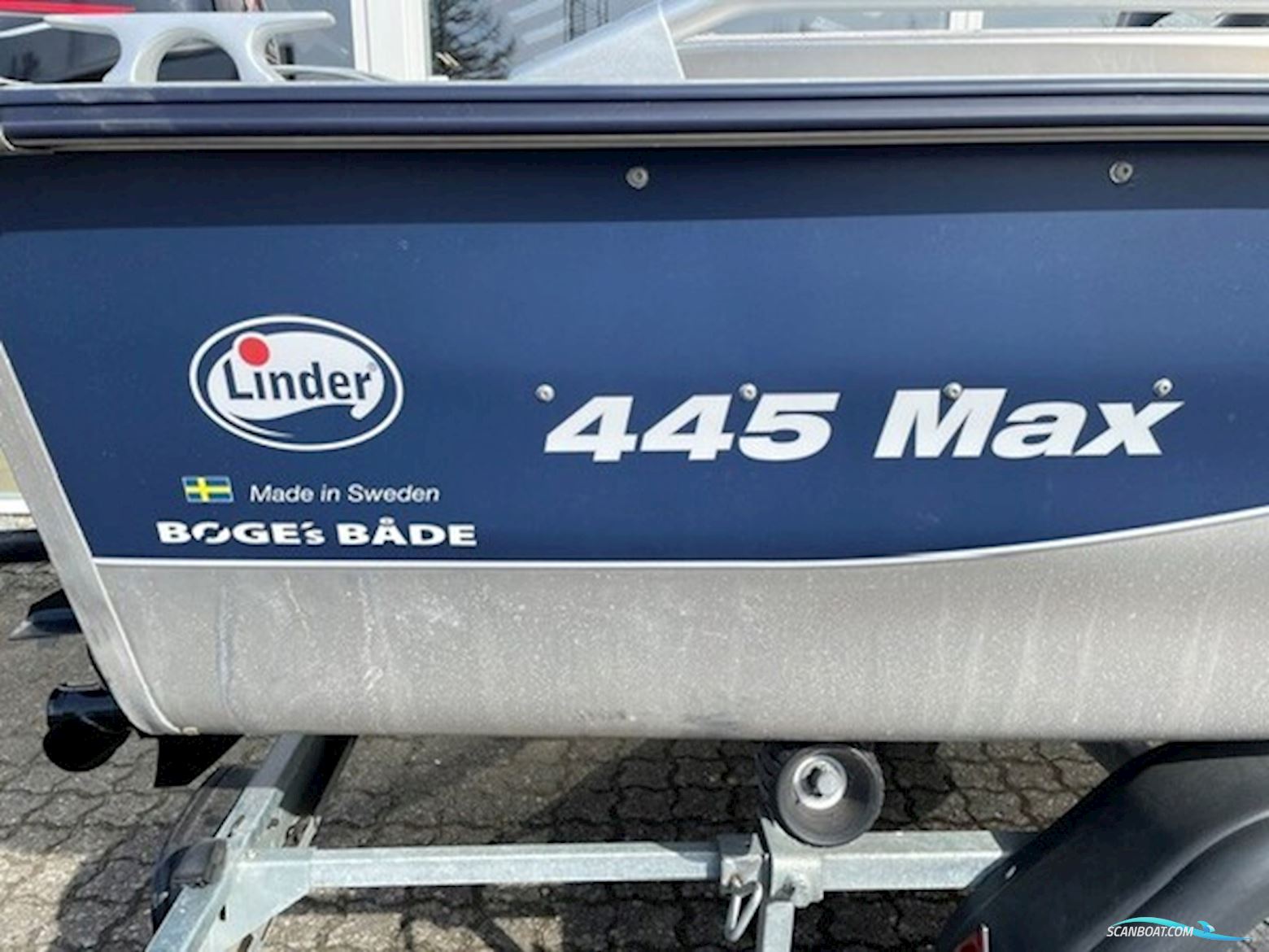 Linder 445 Sportsman Max med Mercury F25 ELPT EFI
