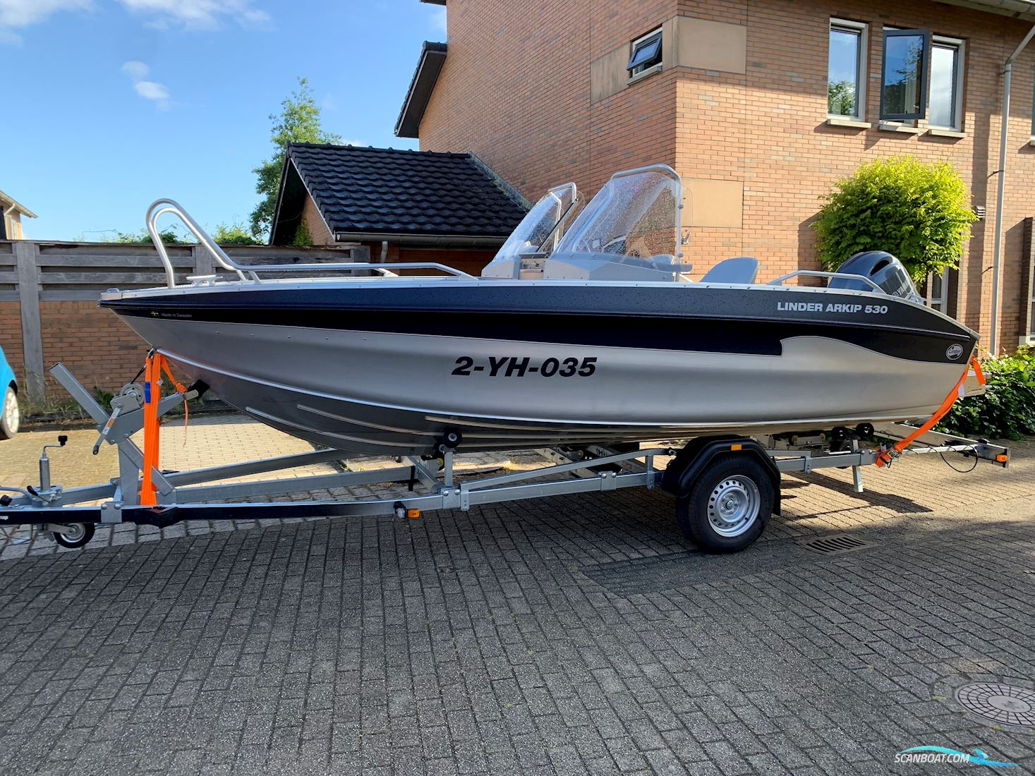 Linder Arkip 530 Motorboat 2024, with Yamaha engine, The Netherlands