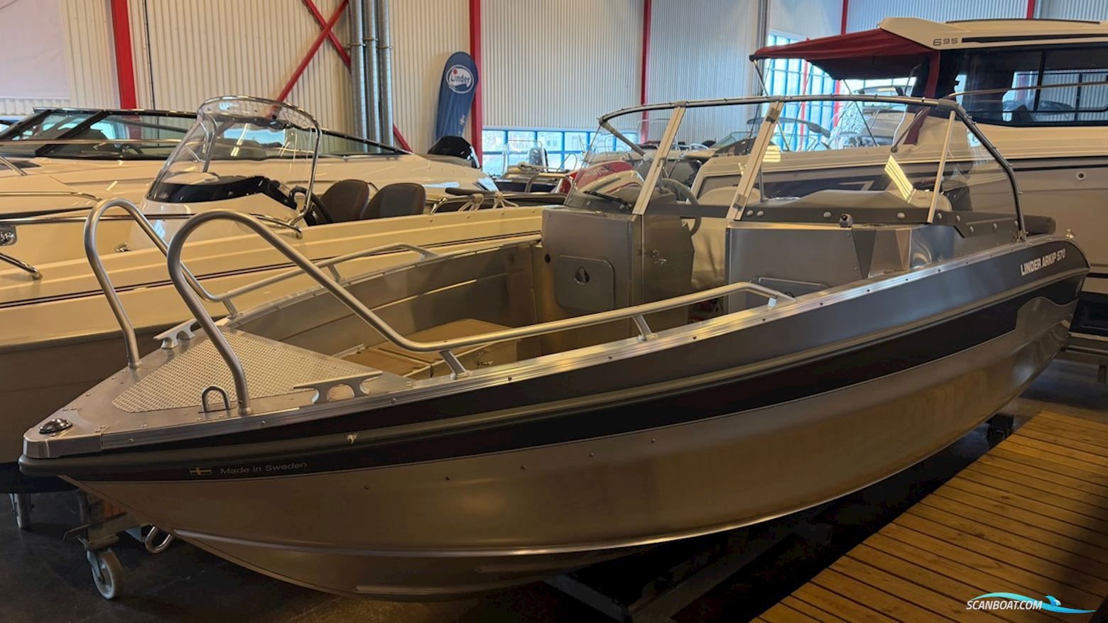 LINDER Arkip 570 Motorboat 2026, with Mercury engine, Sweden