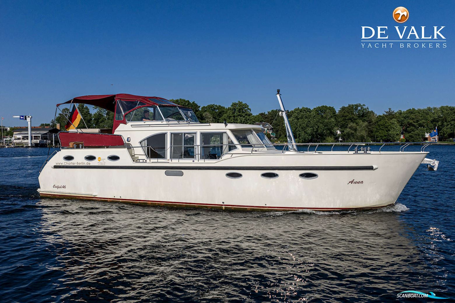 Linskens Catfish 46 Motorboat 2012, with Vetus Deutz engine, Germany
