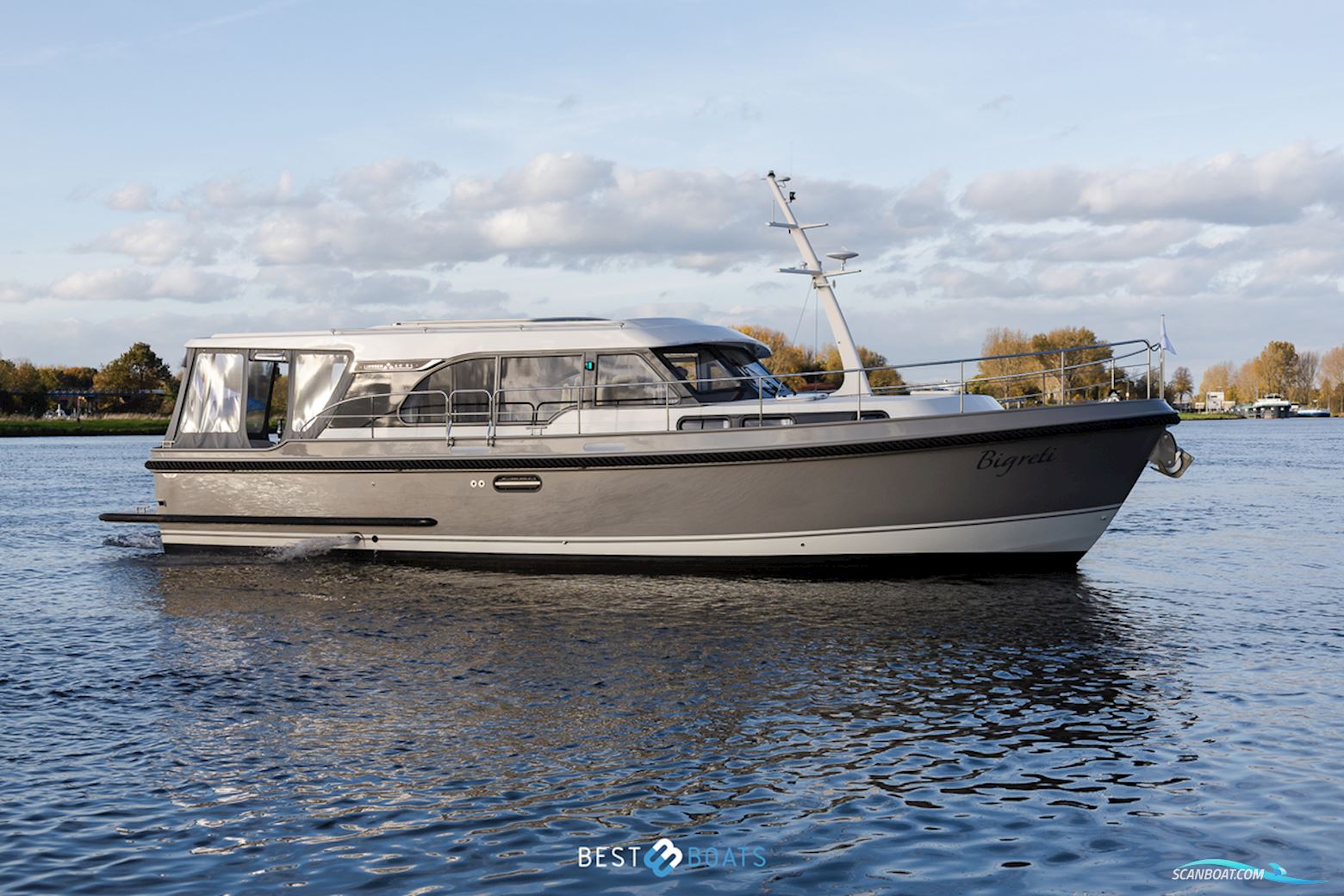 Linssen 40SL Sedan - 75 Years Anniversary Edition Motorboat 2024, with Yanmar Maakt Betrouwbare en Zuinige Scheepsdieselmotoren Voor Zowel Pleziervaart Als Commerciële Schepen. Ze Staan Bekend om Hun Duurzaamheid, Wereld engine, The Netherlands