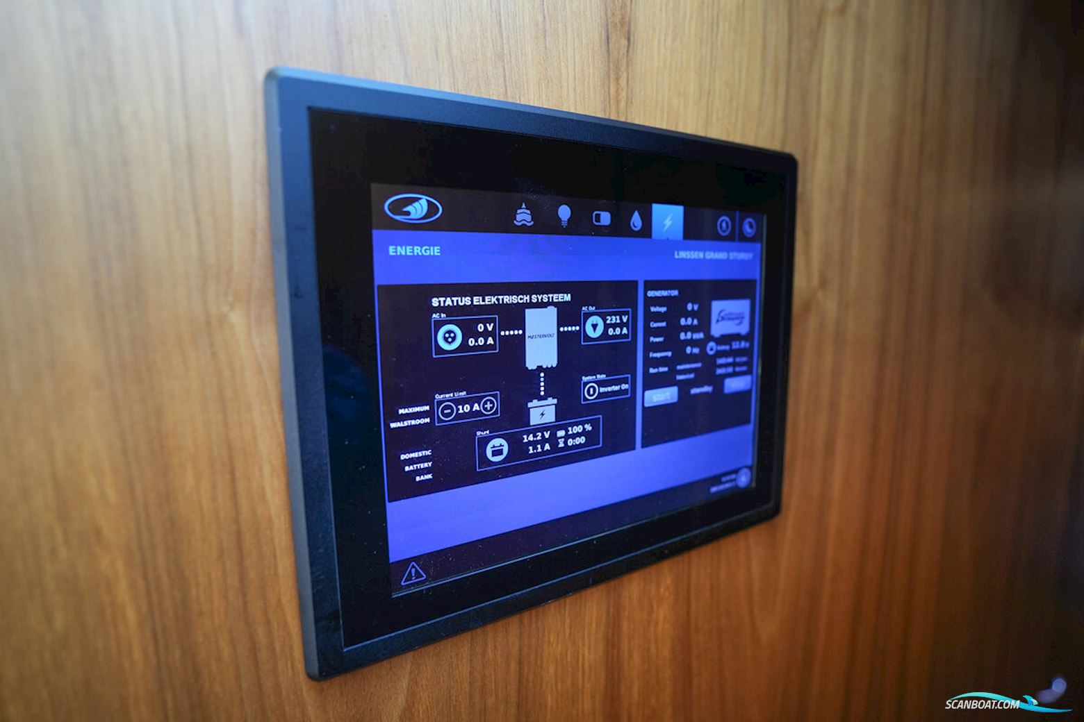 Linssen Grand Sturdy 410 AC Variotop Met Stabilisator