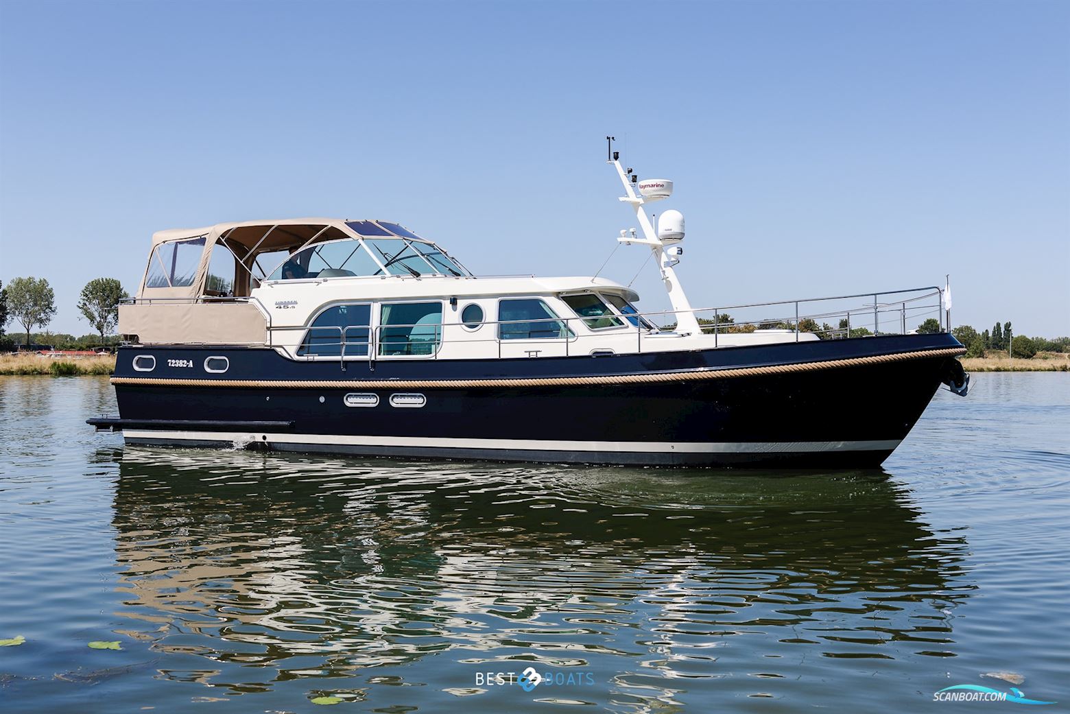 Linssen Grand Sturdy 45.9 AC Motorboat 2010, with Volvo Penta D3-150 engine, The Netherlands