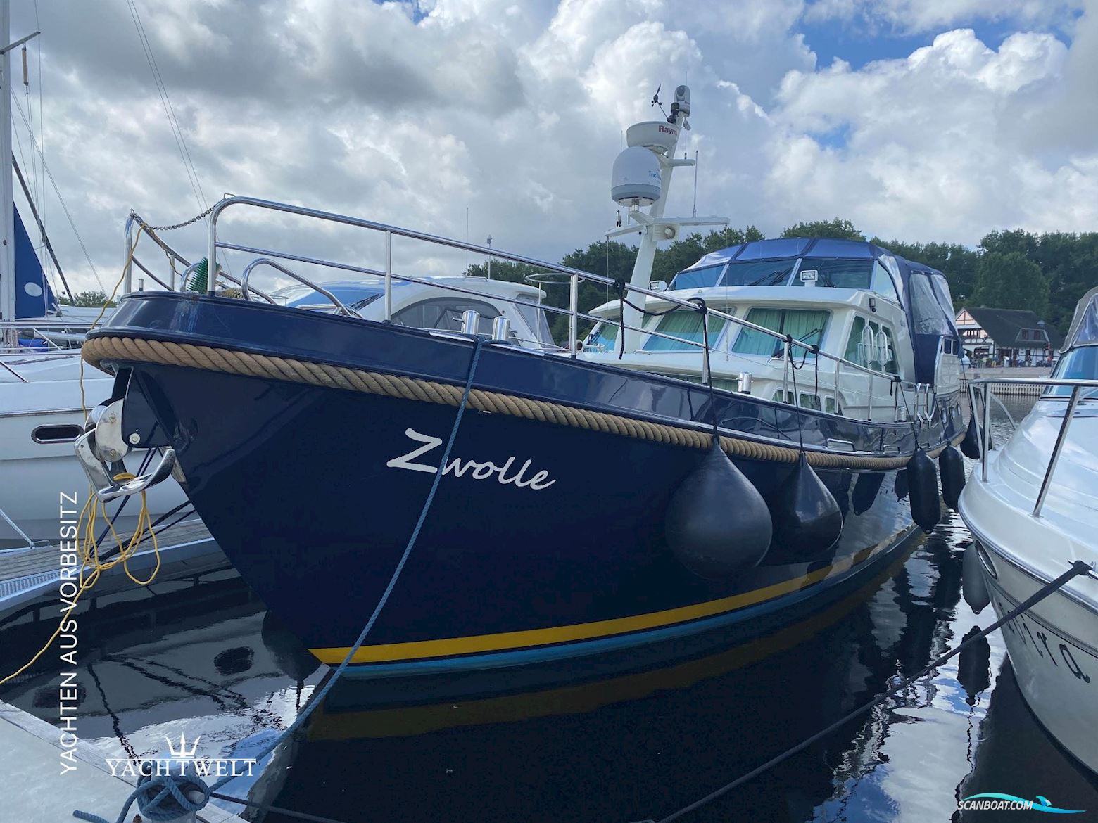 Linssen GRAND STURDY 470 Motorboat 2002, with VOLVO PENTA engine, Germany