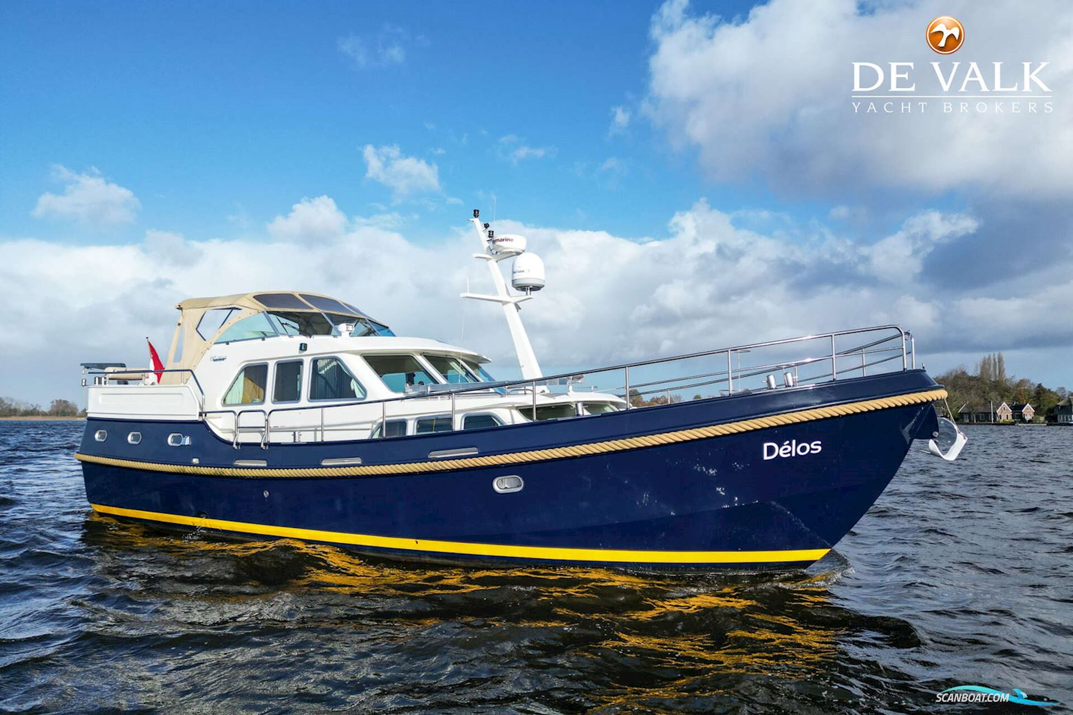 Linssen Grand Sturdy 470 Motorboat 2004, with Volvo Penta engine, The Netherlands