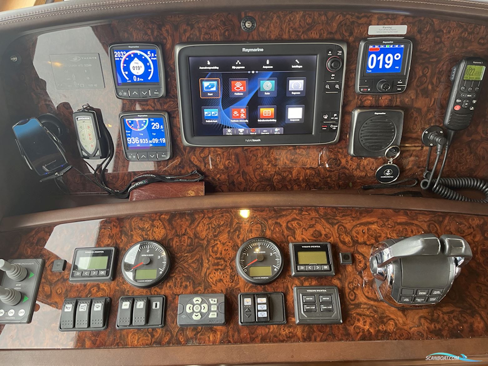 Linssen Grand Sturdy 470 Sedan Wheelhouse