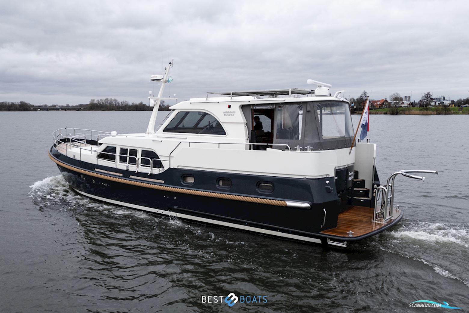 Linssen Grand Sturdy 500 AC Wheelhouse Long Top