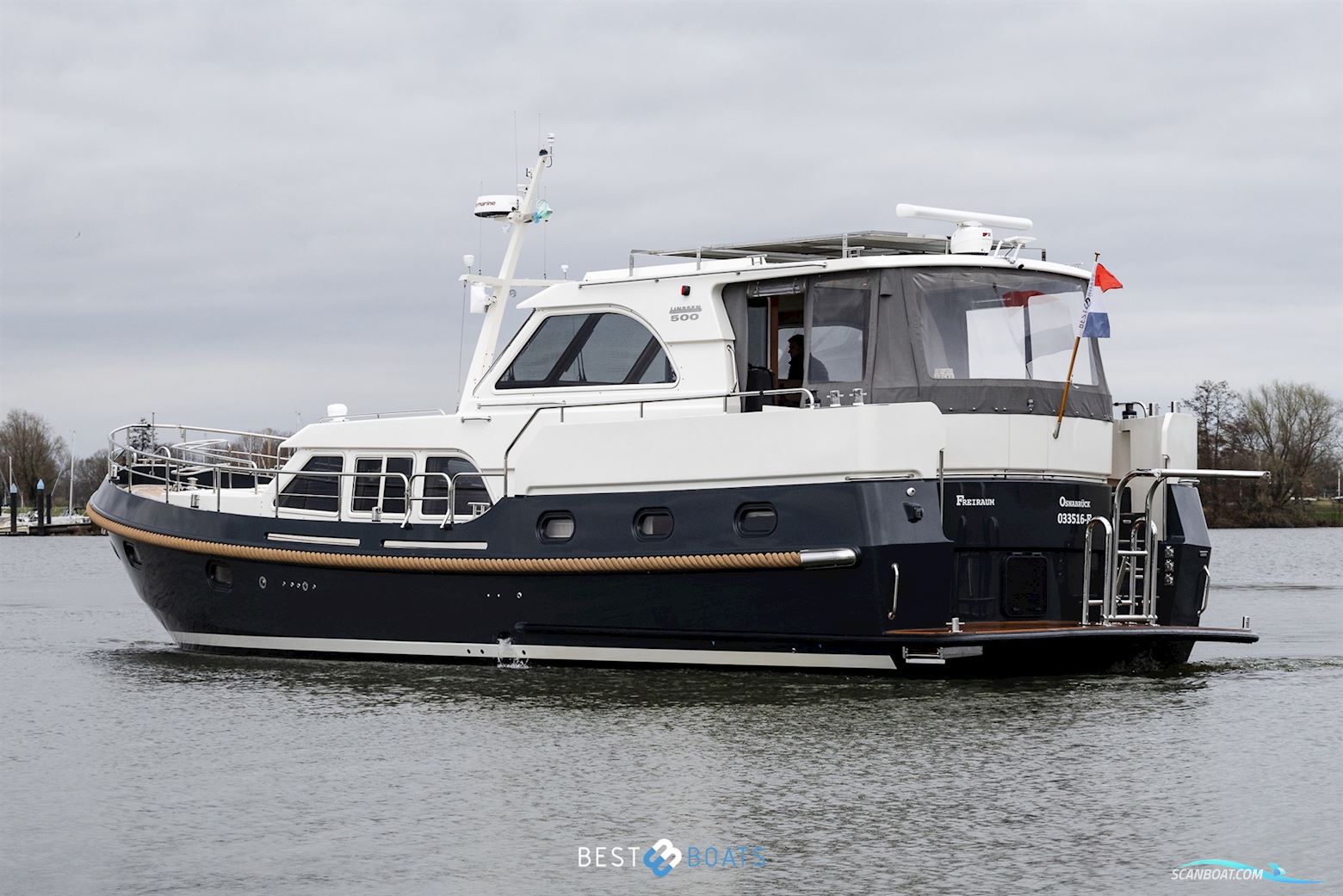 Linssen Grand Sturdy 500 AC Wheelhouse Long Top