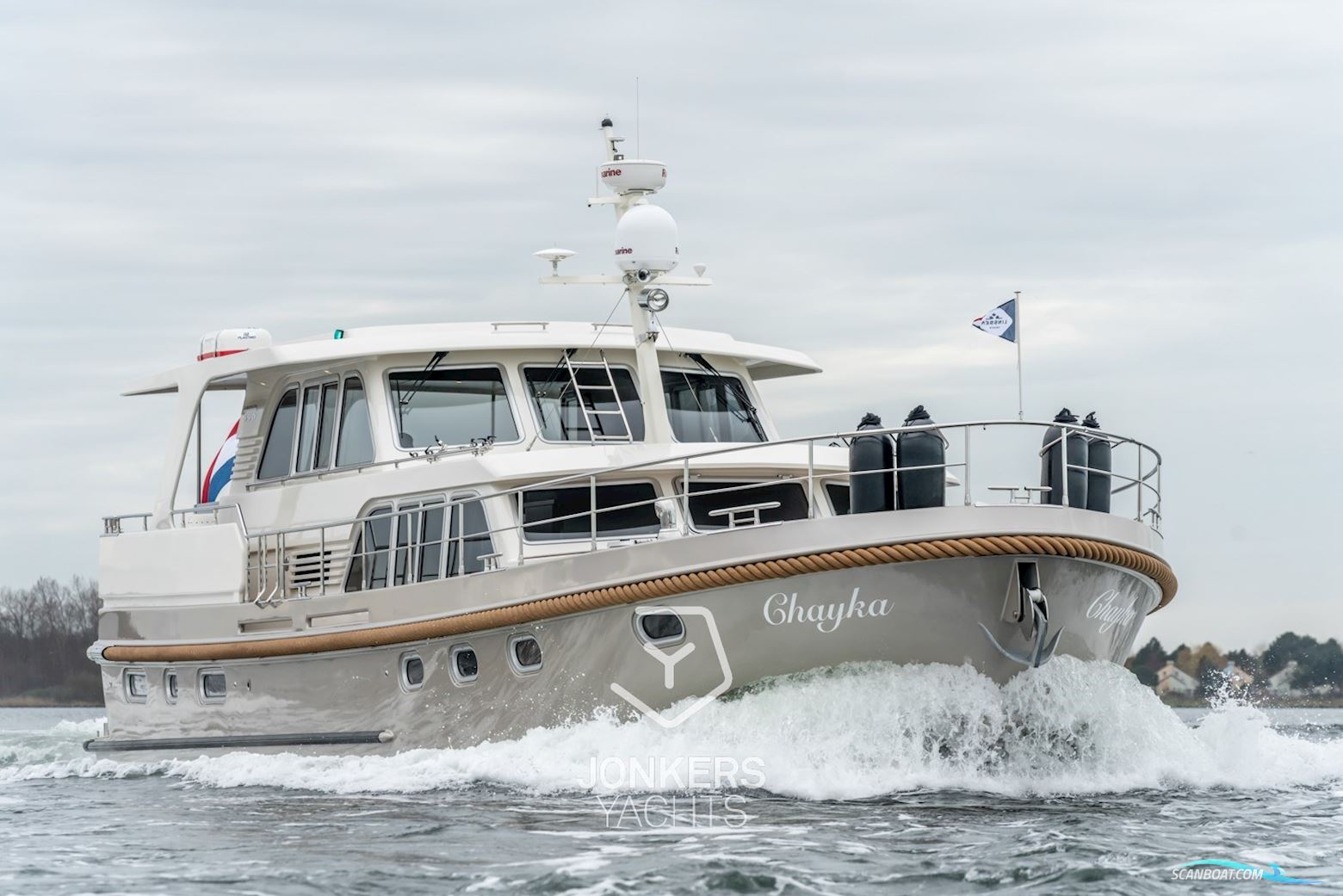 Linssen Grand Sturdy 590 AC Wheelhouse Motorboat 2017, with Volvo Penta D4-225 engine, The Netherlands