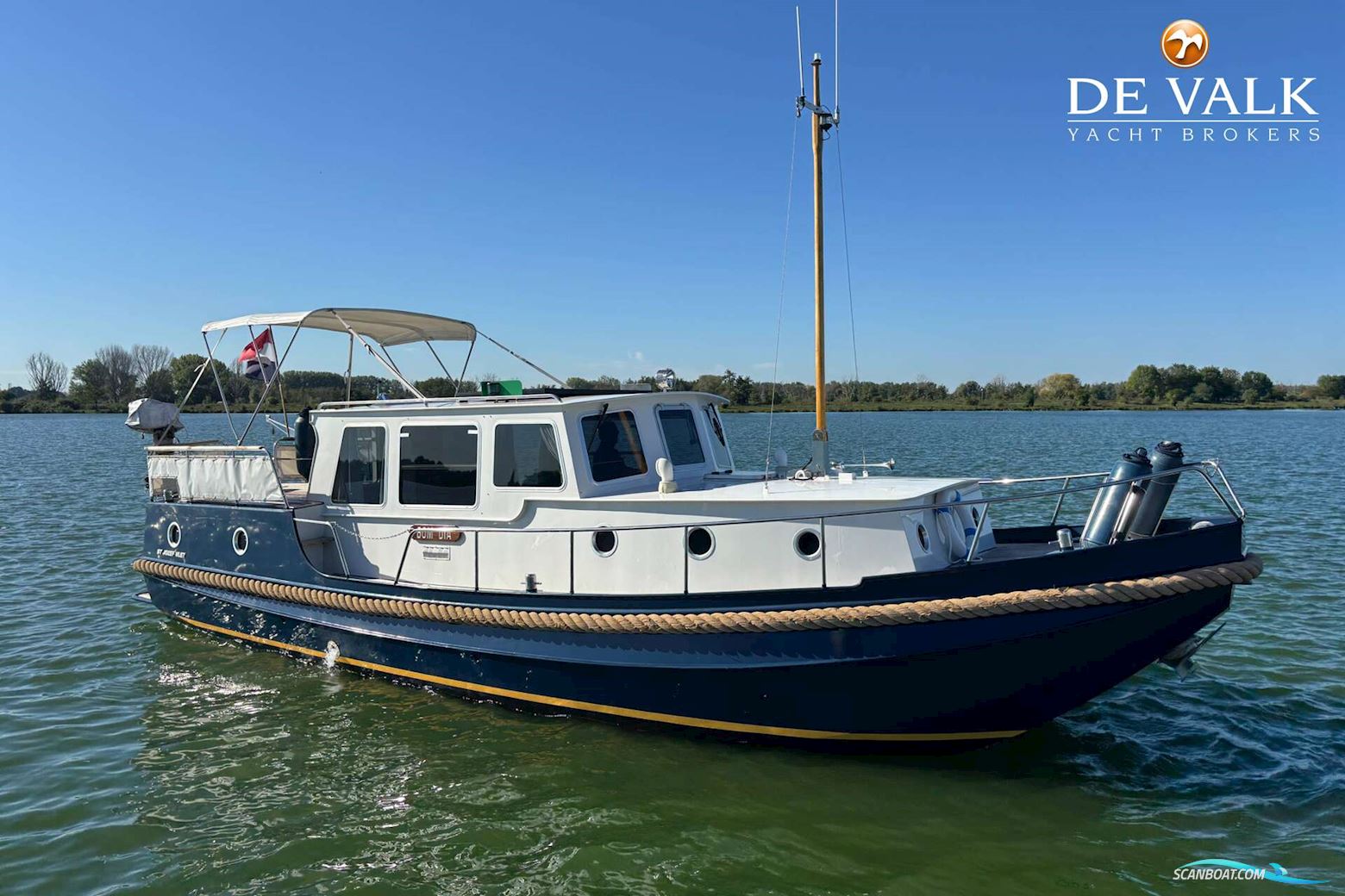 Linssen STURDY 1000 AC ROYAL Motorboat 1986, with Volvo penta engine, The Netherlands