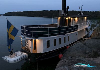 Live Aboard Motorboat 1901, with Scania DS11 engine, Sweden