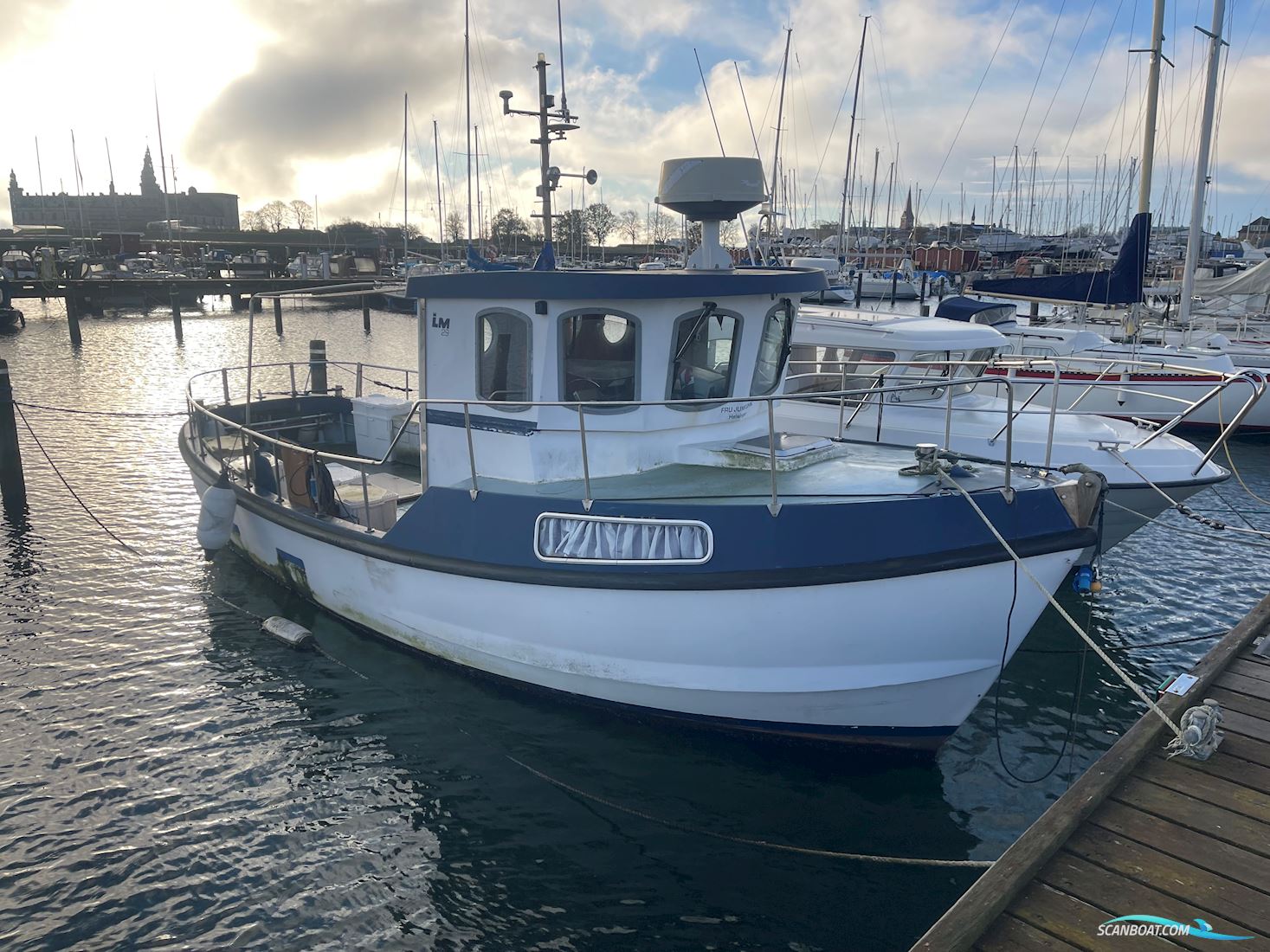 LM 29 Motorboat 1975, with Perkins engine, Denmark