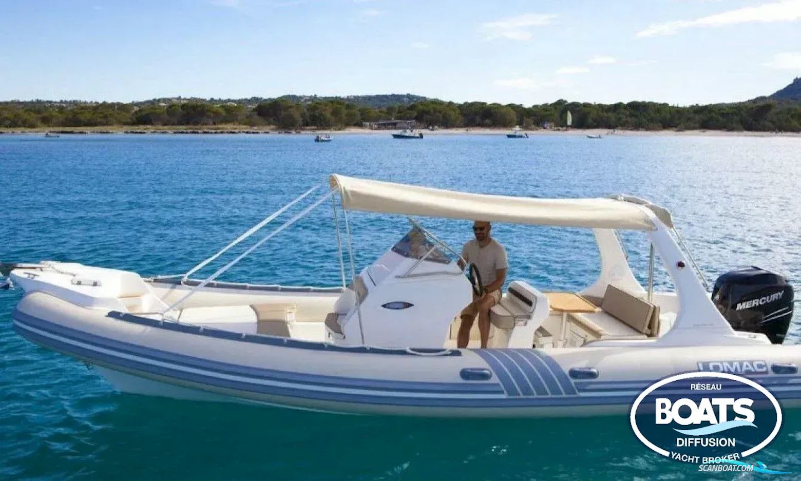 Lomac Nautica   710 Motorboat 2017, with Mercury  engine, France