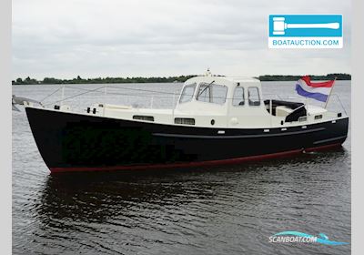 Loodskotter 1000 Motorboat 1950, with Bmc engine, The Netherlands