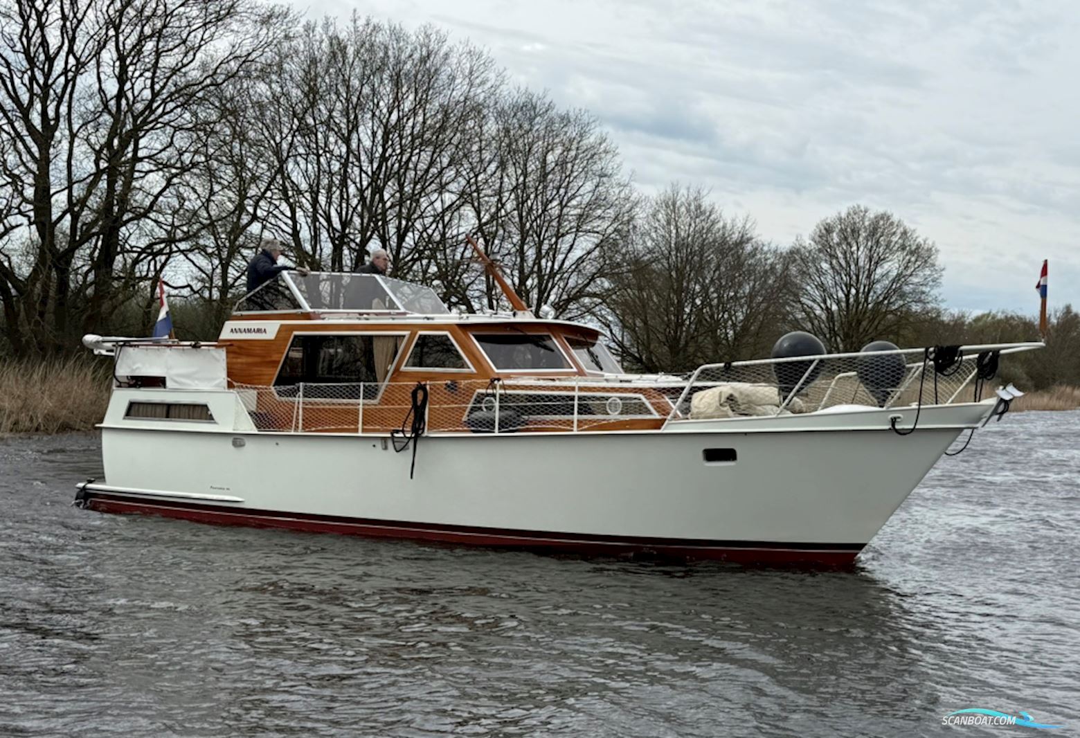 Lowland Fantasia DS Motorboat 1979, with Ford engine, The Netherlands