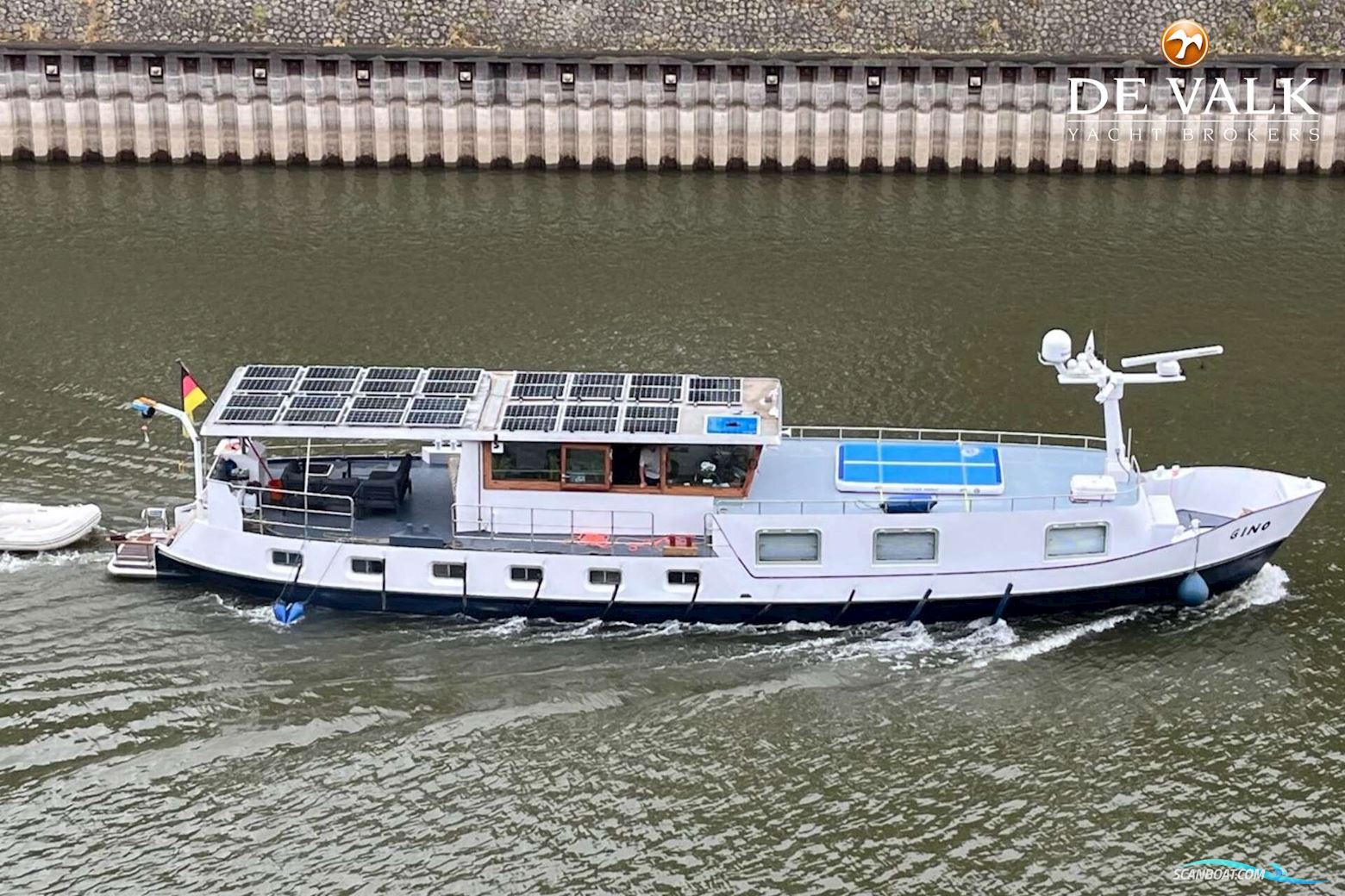 Luxe Motor 22 m Motorboat 1930, with Scania engine, Germany