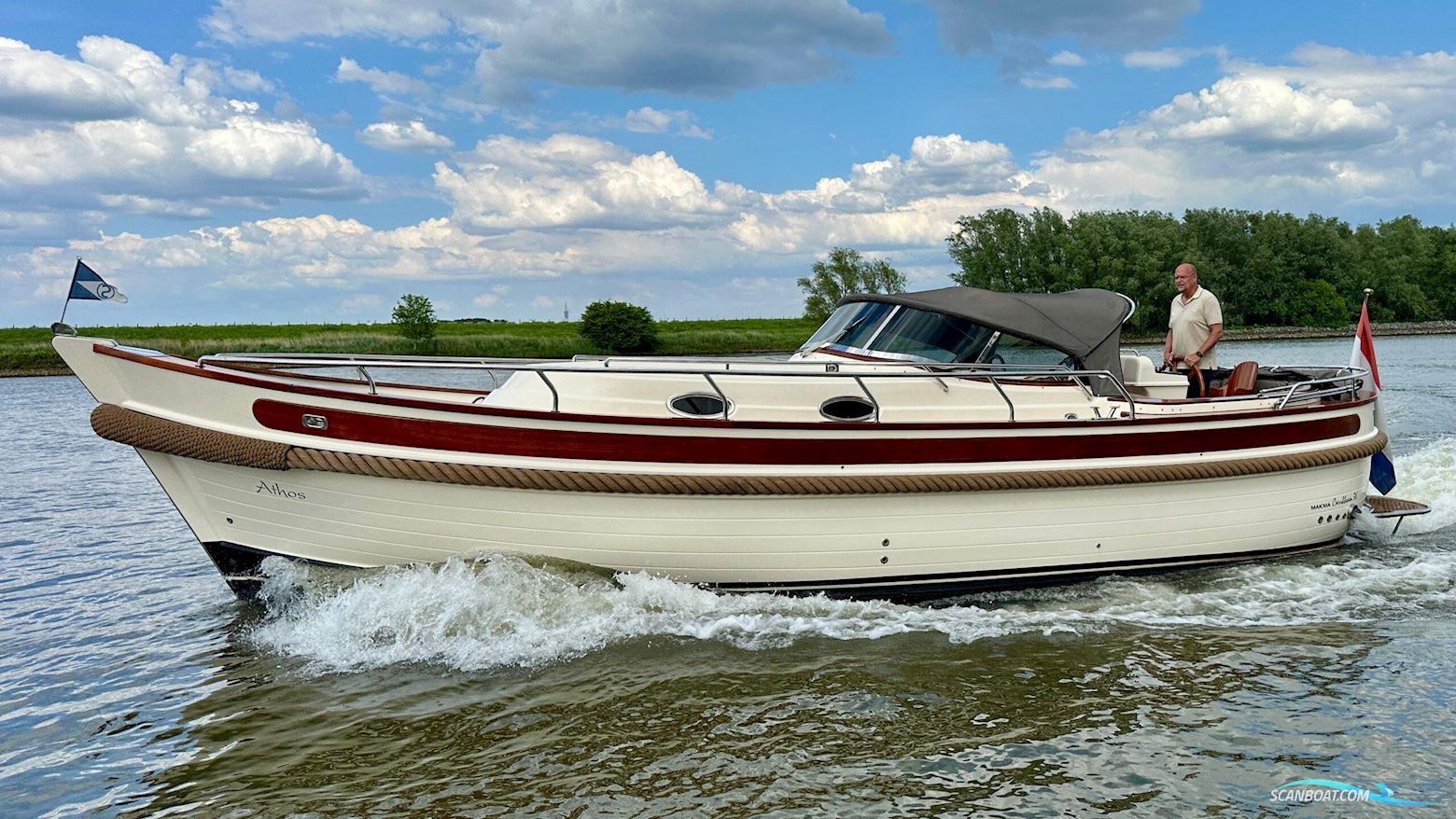 Makma Caribbean 36 Motorboat 2007, with Yanmar engine, The Netherlands