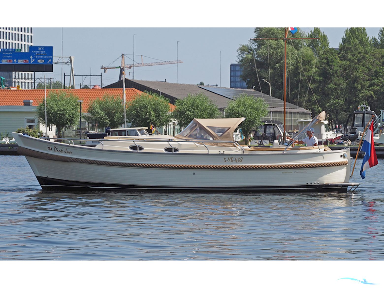 Makma Caribbean 36 Motorboat 2005, with Yanmar 6Lpa-Dtp engine, The Netherlands