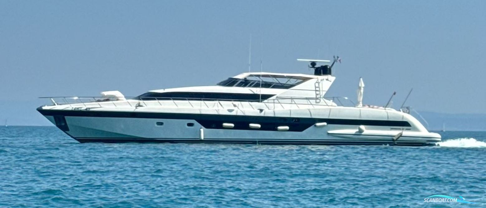 Mangusta 107 Sport Motorboat 1999, with Mtu engine, Italy