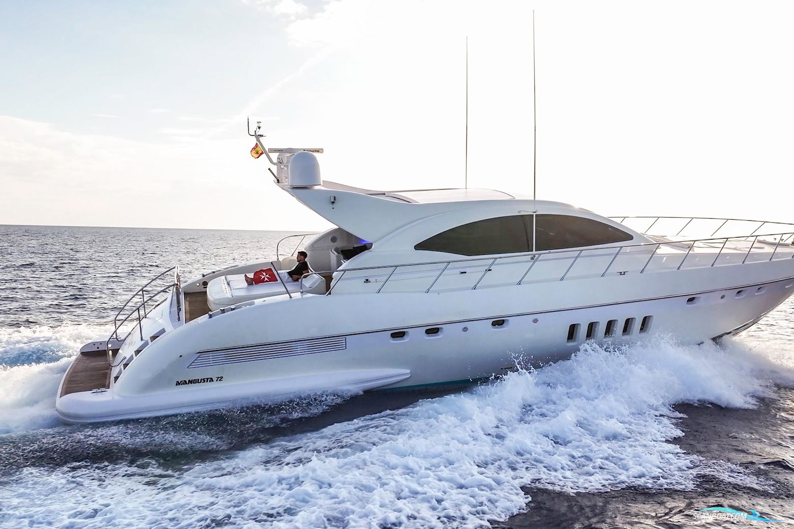 Mangusta 72 Motorboat 2002, with Man D2842LE404 engine, Spain