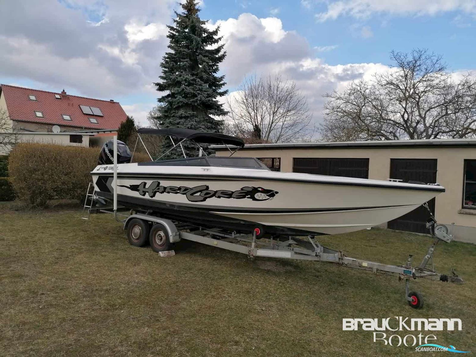 Manta Racing Boats Offshore Boot Manta Motorboat 1992, with Mercury Marine engine, Germany