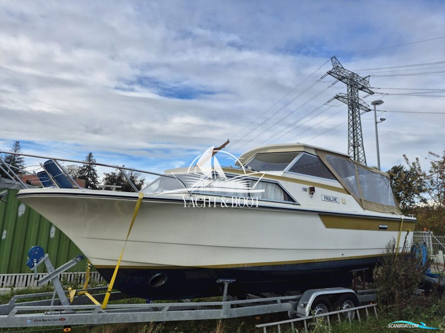 Marco 810 Motorboat 1983, with Volvo Penta engine, Germany