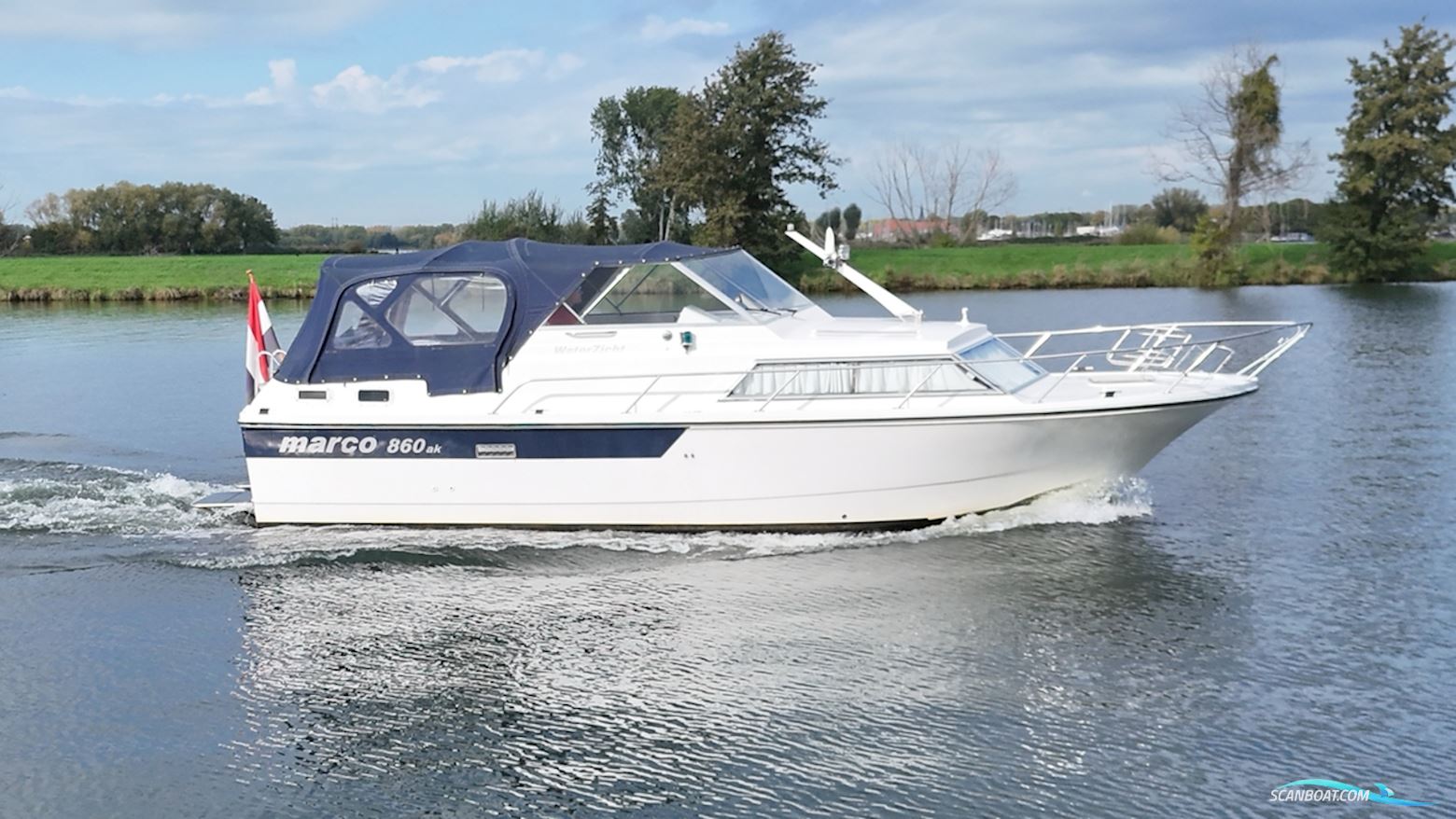 Marco 860 AK Motorboat 1988, The Netherlands