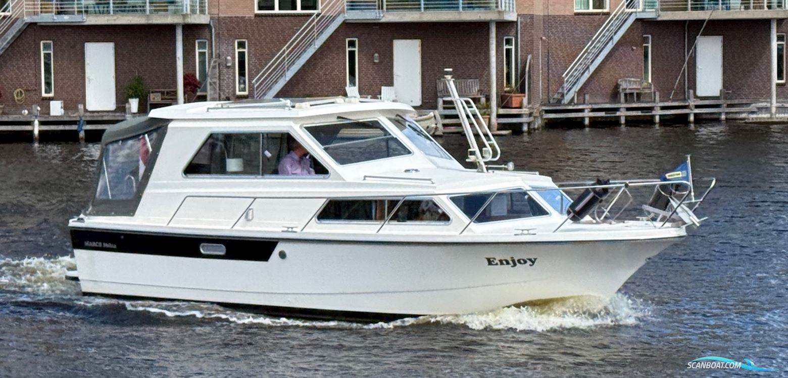 Marco 8.60 SA Hardtop Motorboat 1998, with Vetus Mitsubishi M4.35 engine, The Netherlands