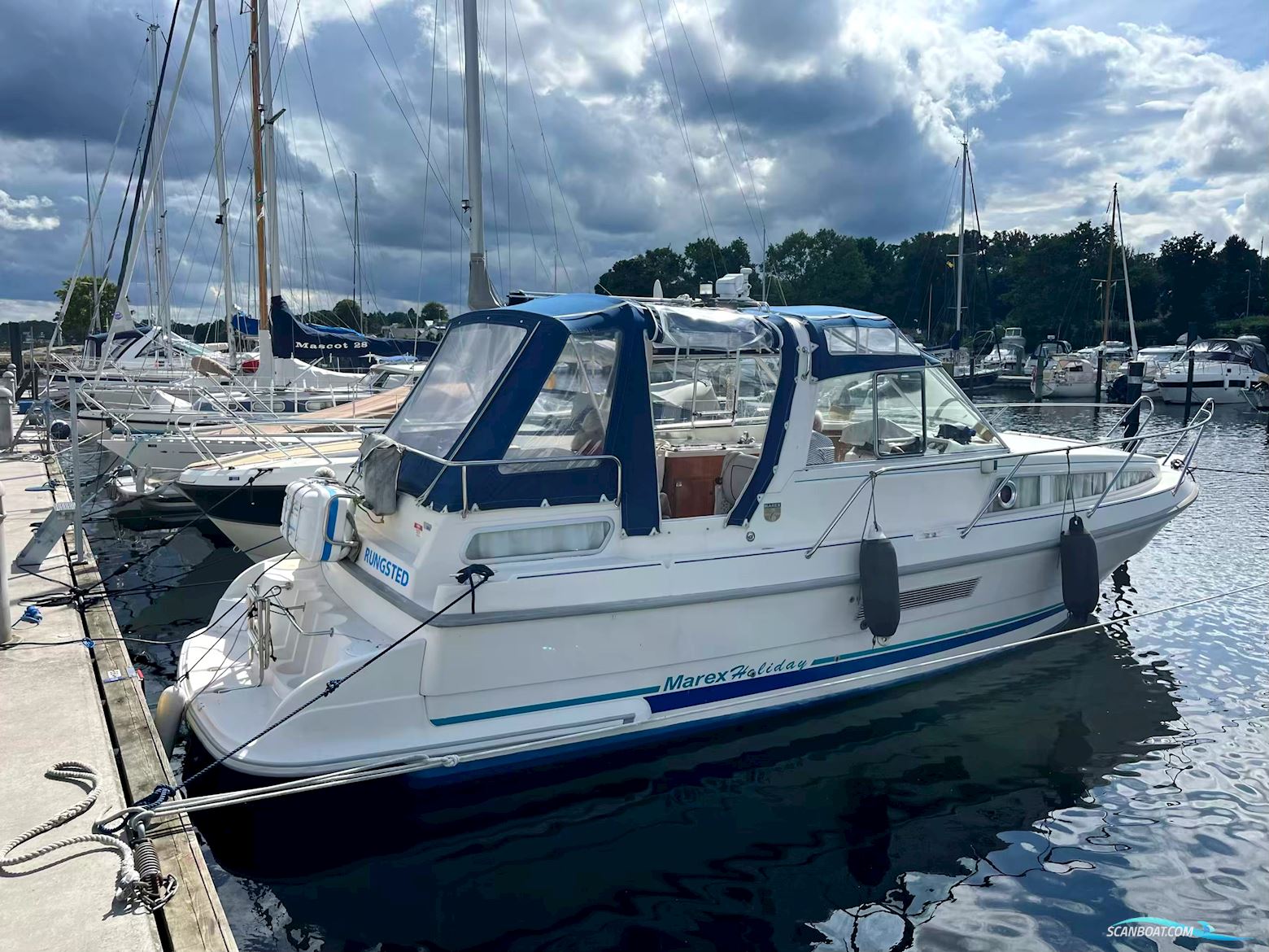 Marex 280 Holiday Motorboat 1999, with Yanmar 4LH-DTE engine, Denmark