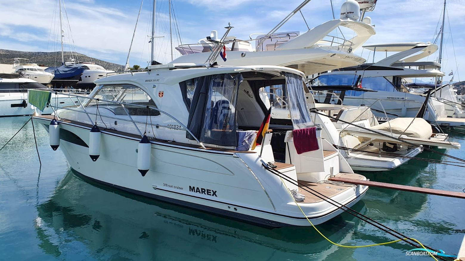 Marex 310 Suncruiser Motorboat 2020, Croatia
