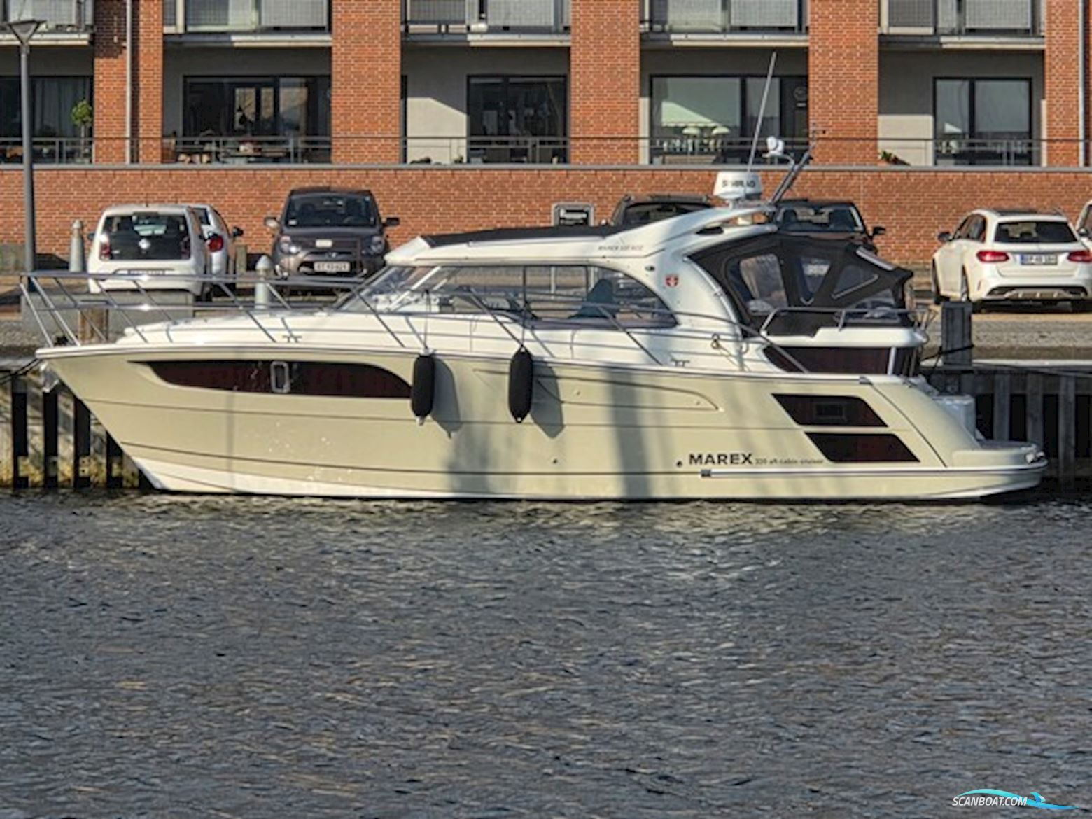 Marex 320 Aft Cabin Cruiser Motorboat 2017, with Yanmar engine, Denmark