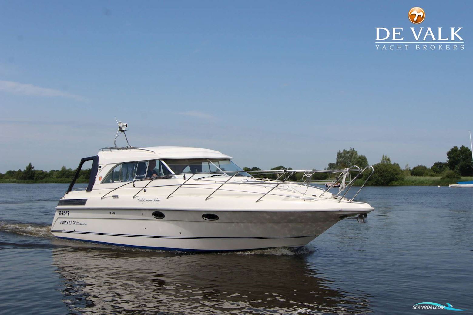 Marex 33 Millenium Motorboat 2000, with Volvo Penta  engine, The Netherlands