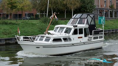 Marne Kruiser 9.50 AK Cabrio Motorboat 1984, with Yanmar engine, The Netherlands